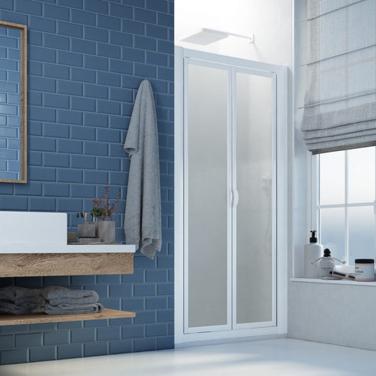 Porta doccia saloon 85 CM H 185 in Acrilico mod. Delta