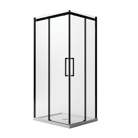 Box Doccia Rettangolare 90x120 CM 198 CM Vetro Trasparente 8 MM Sinistra con EasyClean mod. Prime Bla Corner