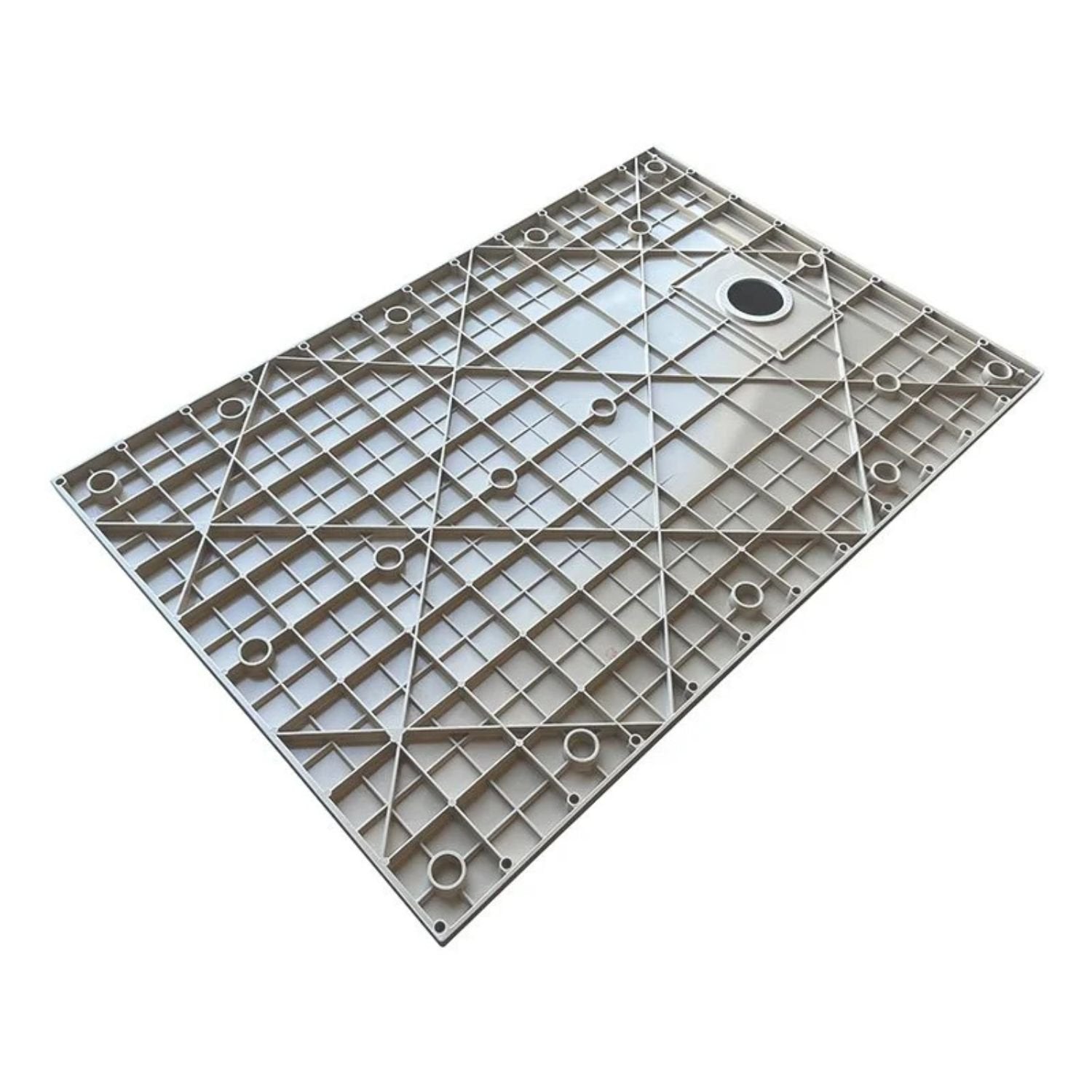 Piatto Doccia 70x100x2 6 cm Tortora Effetto Pietra mod. Strong