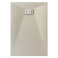 Piatto Doccia 70x120x2 6 cm Tortora Effetto Pietra mod. Strong