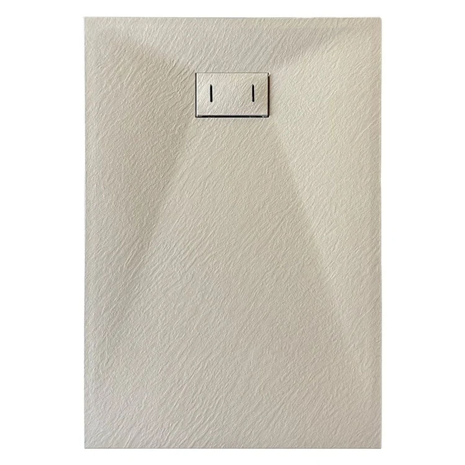 Piatto Doccia 80x120x2 6 cm Tortora Effetto Pietra mod. Strong