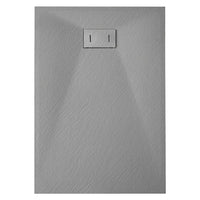 Piatto Doccia 80x100x2 6 cm Grigio Effetto Pietra mod. Strong