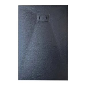 Piatto Doccia 80x100x2 6 cm Antracite Effetto Pietra mod. Strong
