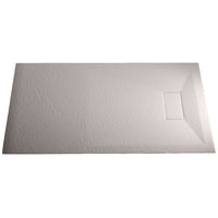 Piatto Doccia 90x180x2 6 CM Rettangolare Bianco Effetto Pietra mod. Strong