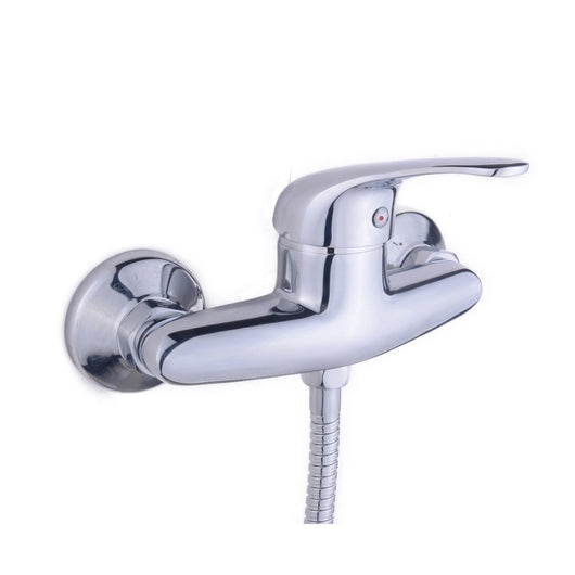 Miscelatore esterno doccia con kit doccia Cromo con Leva monocomando mod. Alice