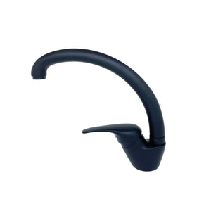 Miscelatore lavello laterale Nero opaco con Leva monocomando mod. Alice