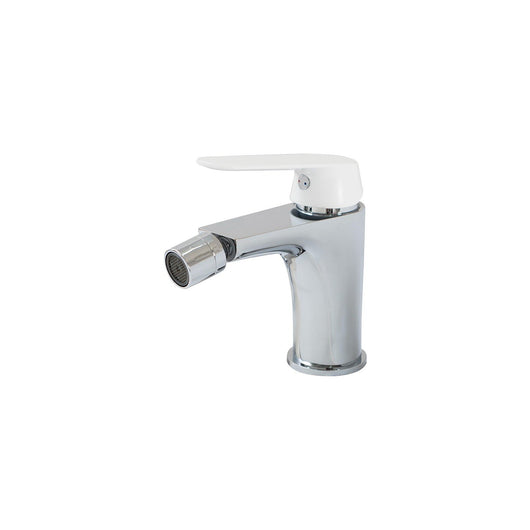 Miscelatore lavabo Cromo e Bianco con Leva monocomando mod. Dream