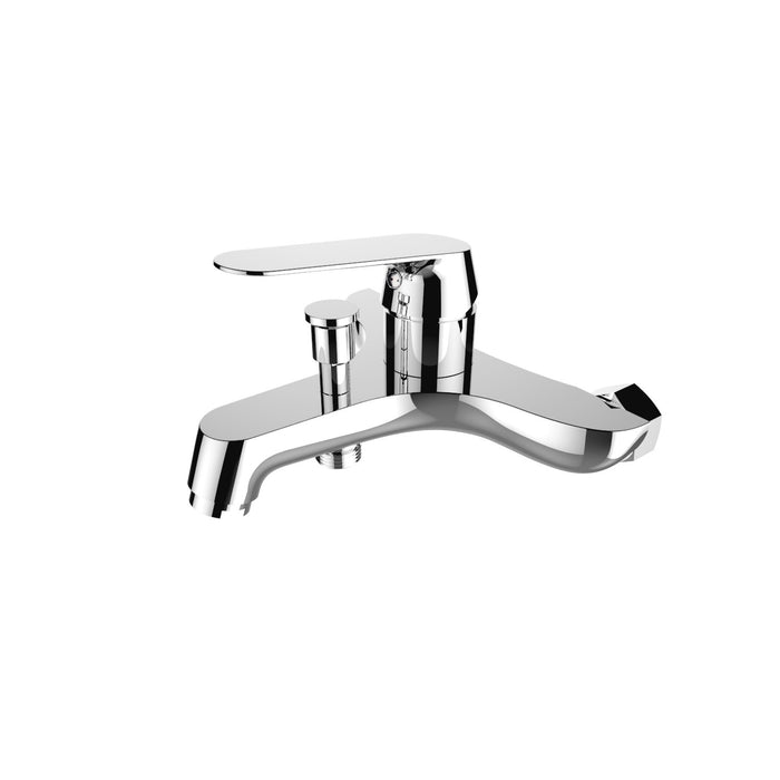 Miscelatore vasca con kit doccia Cromo con Leva monocomando mod. Dream