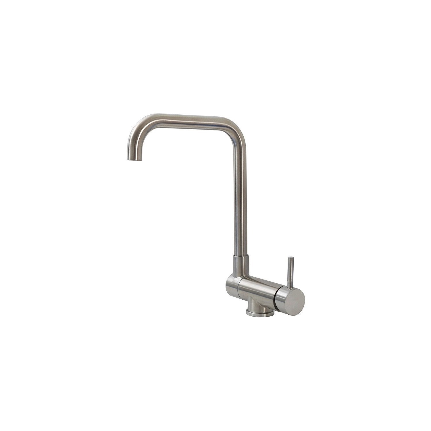 Miscelatore lavello Acciaio spazzolato con Leva monocomando mod. Maxim