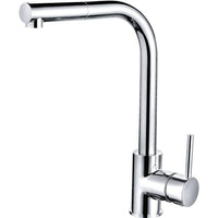 Miscelatore lavello Ottone cromato con Leva monocomando mod. Maxim