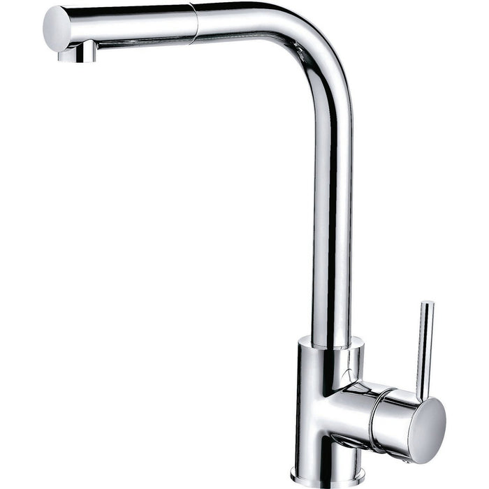 Miscelatore lavello Ottone cromato con Leva monocomando mod. Maxim