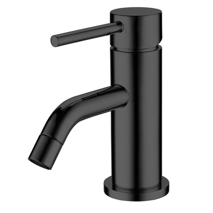 Miscelatore lavabo Nero opaco con Leva monocomando mod. MM