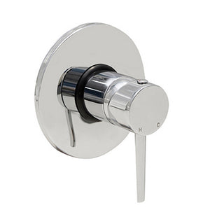 Miscelatore incasso ad una via Cromo con Leva monocomando mod. MM