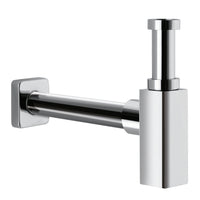 Sifone per lavabo quadro Cromo mod. Ares