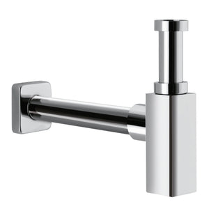 Sifone per lavabo quadro Cromo mod. Ares