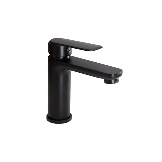 Miscelatore lavabo Nero opaco con Leva monocomando mod. Alma