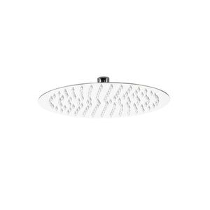 Soffione Doccia Tondo Lucido 1 getto in Acciaio Inox Aisi 304