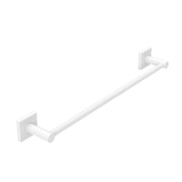 Porta asciugamani 45 cm da parete Bianco Opaco in Acciaio verniciato Mod. Hotel Maison White