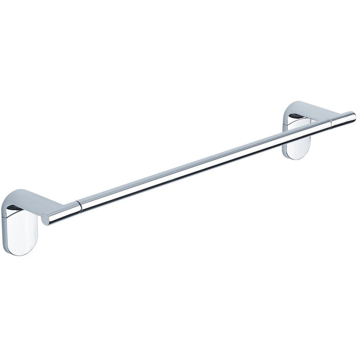 Porta asciugamani 30cm da parete Cromo in Acciaio cromato Mod. Zero