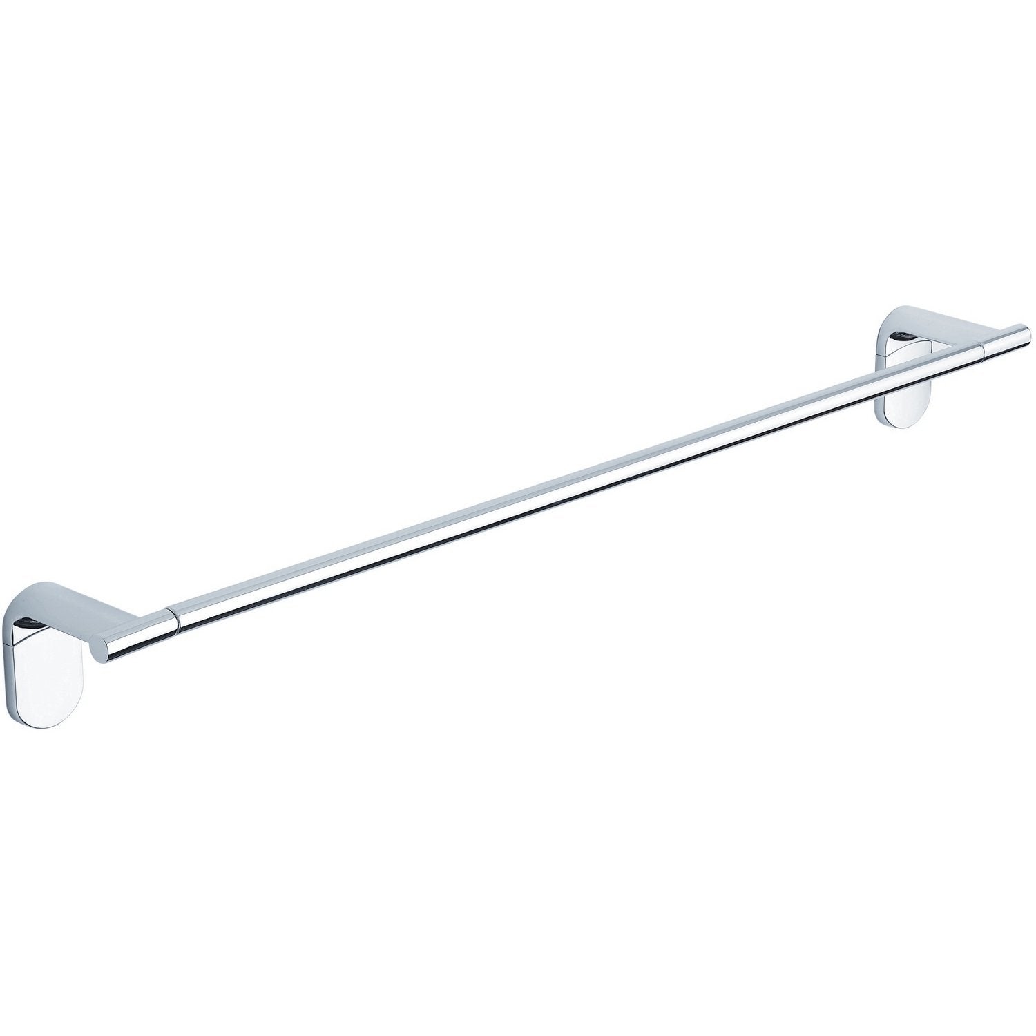 Porta asciugamani 45cm da parete Cromo in Acciaio cromato Mod. Zero