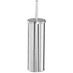 Porta scopino da terra Cromo in Acciaio cromato Mod. Zero