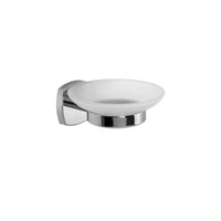 Porta sapone da parete Cromo in Acciaio cromato e vetro Mod. Starter