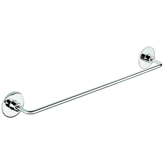 Porta asciugamani 40cm da parete Cromo in Acciaio cromato Mod. Wind