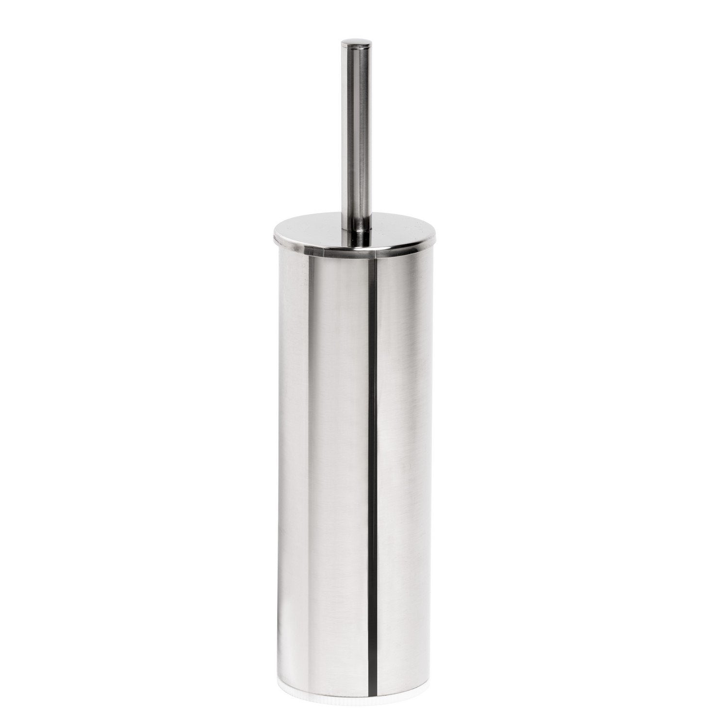 Porta scopino da terra Cromo in Acciaio cromato Mod. One cromo