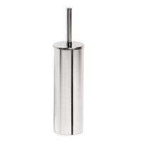 Porta scopino da terra Cromo in Acciaio cromato Mod. One cromo