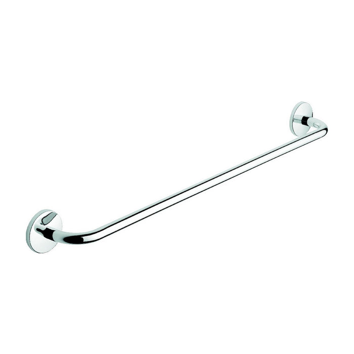 Porta asciugamani 60cm da parete Cromo in Acciaio cromato Mod. One duo cromo