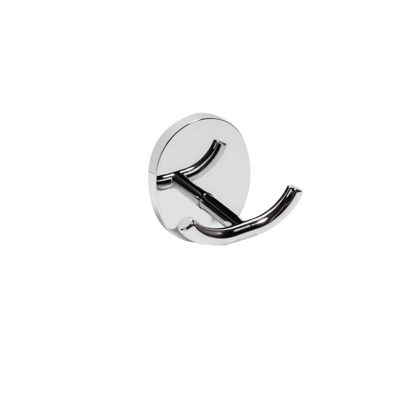 Appendiabito doppio da parete Cromo in Acciaio cromato Mod. Bird