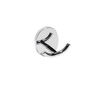 Appendiabito doppio da parete Cromo in Acciaio cromato Mod. Bird