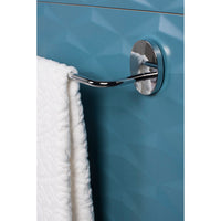 Porta asciugamani 40cm da parete Cromo in Acciaio cromato Mod. Bird
