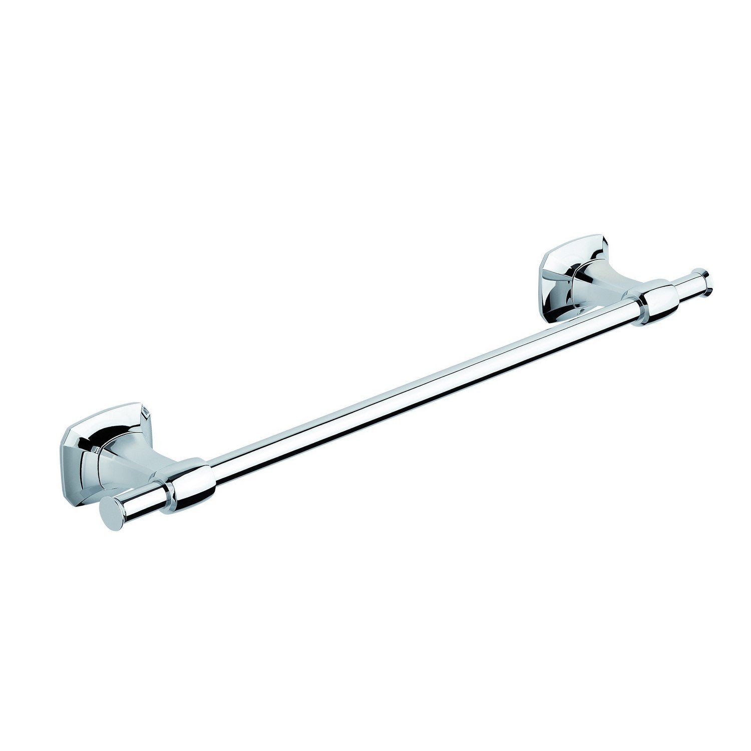 Porta asciugamani 30cm da parete Cromo in Ottone cromato Mod. Aida