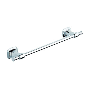 Porta asciugamani 30cm da parete Cromo in Ottone cromato Mod. Aida