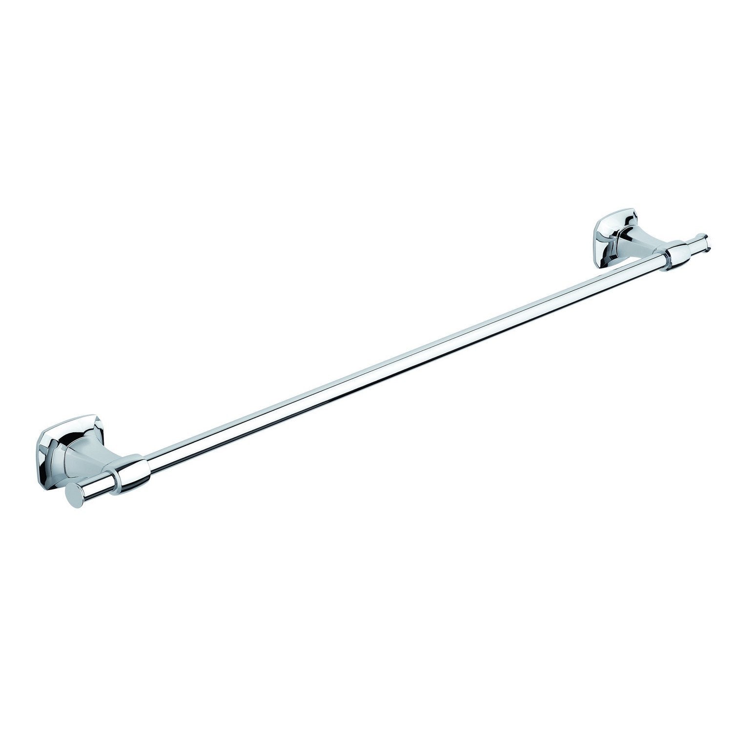 Porta asciugamani 56cm da parete Cromo in Ottone cromato Mod. Aida