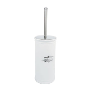 Porta scopino da terra Bianco in Porcellana Mod. Vittoria