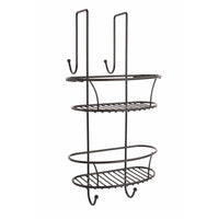 Spider doccia da Appendere Nero opaco in Acciaio verniciato Mod. New chrome black