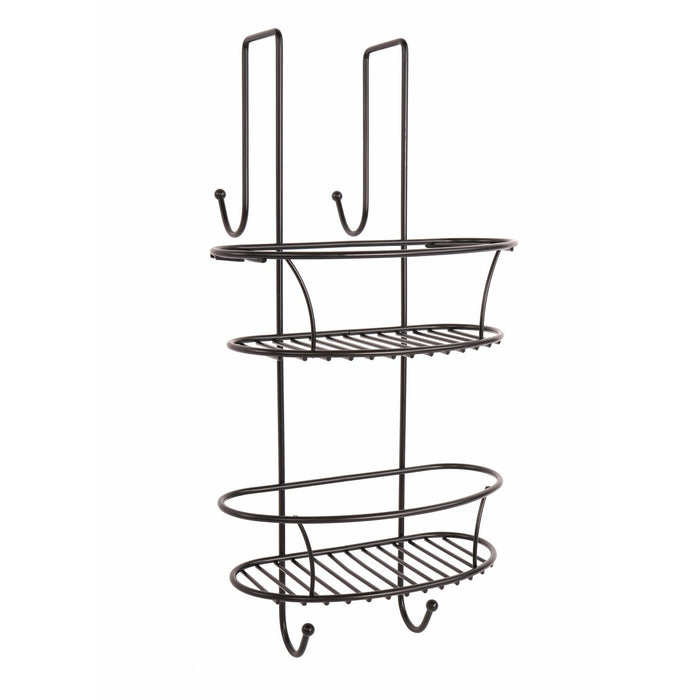 Spider doccia da Appendere Nero opaco in Acciaio verniciato Mod. New chrome black