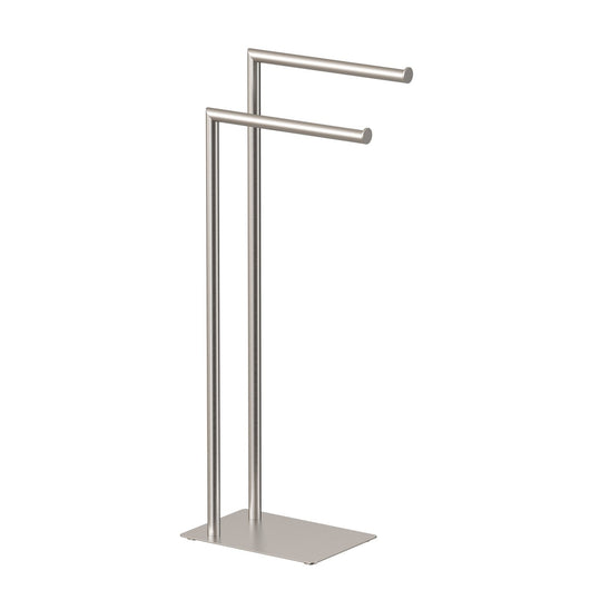 Piantana porta asciugamani Poseidon da terra Spazzolato in Acciaio Mod. Top line