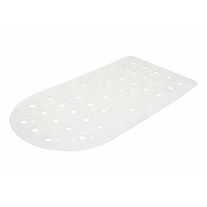 Tappeto Antiscivolo vasca  Bianco in PVC atossico Mod. Geco