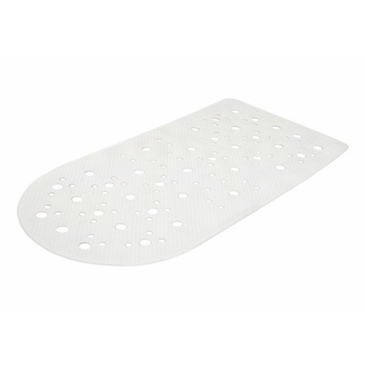Tappeto Antiscivolo vasca  Bianco in PVC atossico Mod. Geco