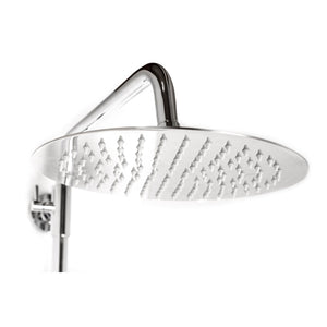 Soffione Doccia tondo Cromo in Acciaio inox Mod. Smart