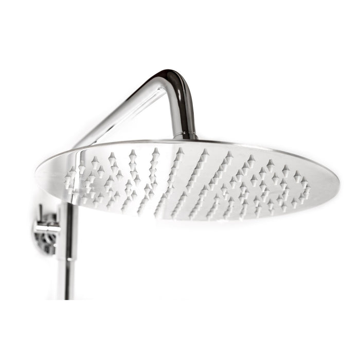 Soffione Doccia tondo Cromo in Acciaio inox Mod. Smart