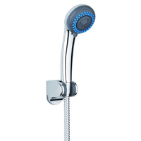 Minikit Doccetta 3 getti Cromo in Acciaio inox e ABS Mod. Planet