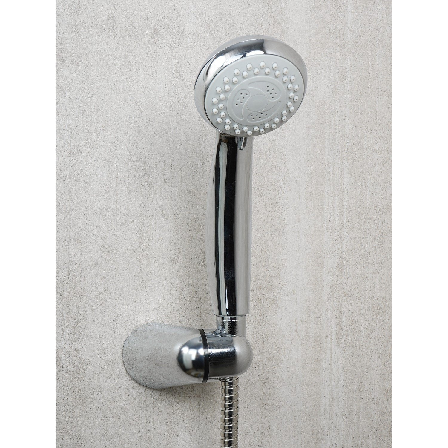 Minikit Doccetta 3 getti Cromo in Acciaio inox e ABS Mod. Aurora