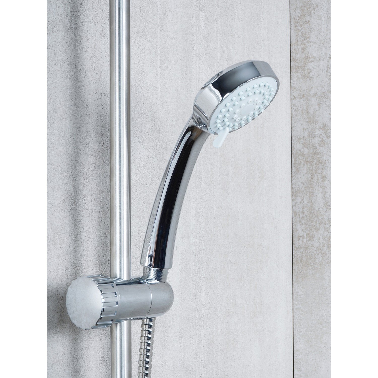 Doccetta 3 getti Cromo in Acciaio inox e ABS Mod. Ischia