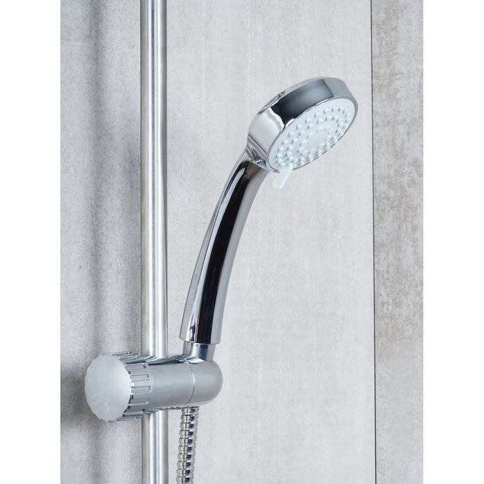 Doccetta 3 getti Cromo in Acciaio inox e ABS Mod. Ischia