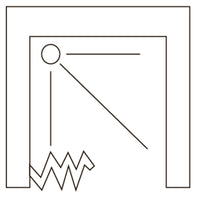 Porta doccia 80 CM in PVC mod. Vergine con apertura laterale