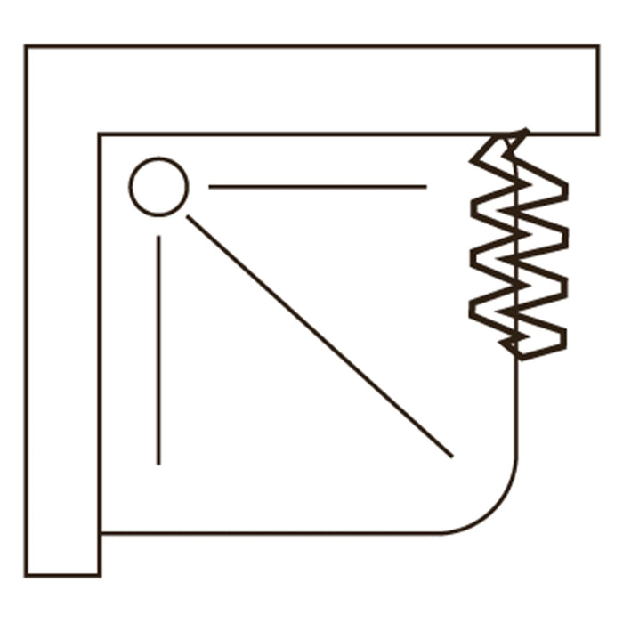 Box doccia 70x100 in PVC mod. Acquario con apertura laterale